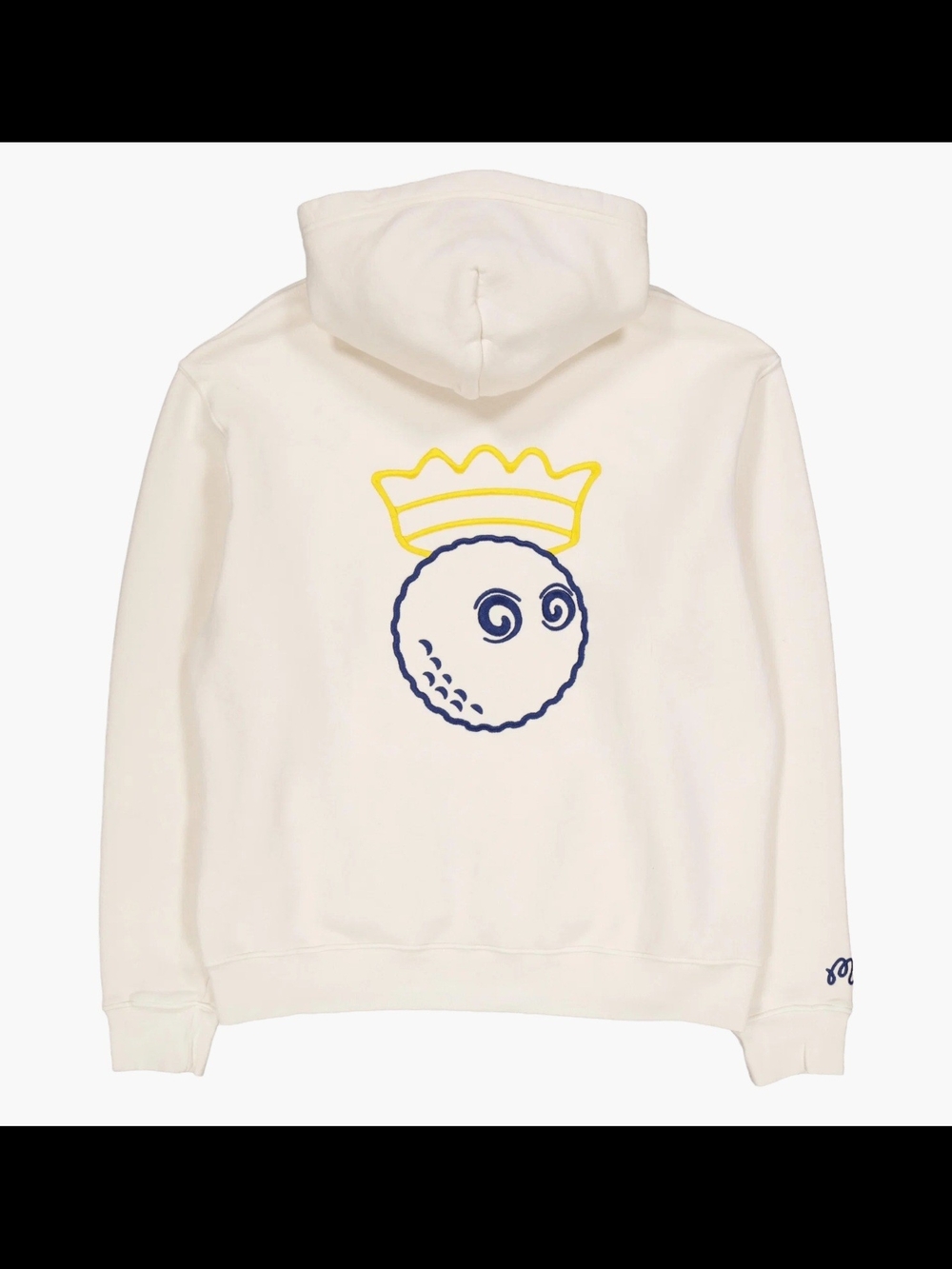 Malbon Trophy Hoodie Ivory